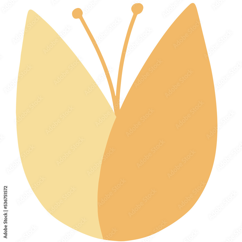 Cute Cartoon Tulip Flower Doodle Illustration Cute Cartoon Tulip Flower Doodle Illustration