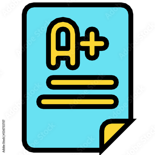 grade icon