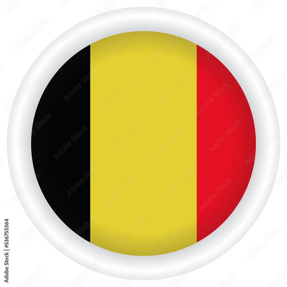 Fototapeta premium Germany Flag badge PNG image.