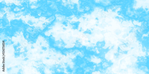 Panorama of blue sky with white clouds. Sky clouds landscape light background.White cumulus clouds formation in blue sky. sunny heaven landscape, bright cloudy sky view from airplane, copy space.>