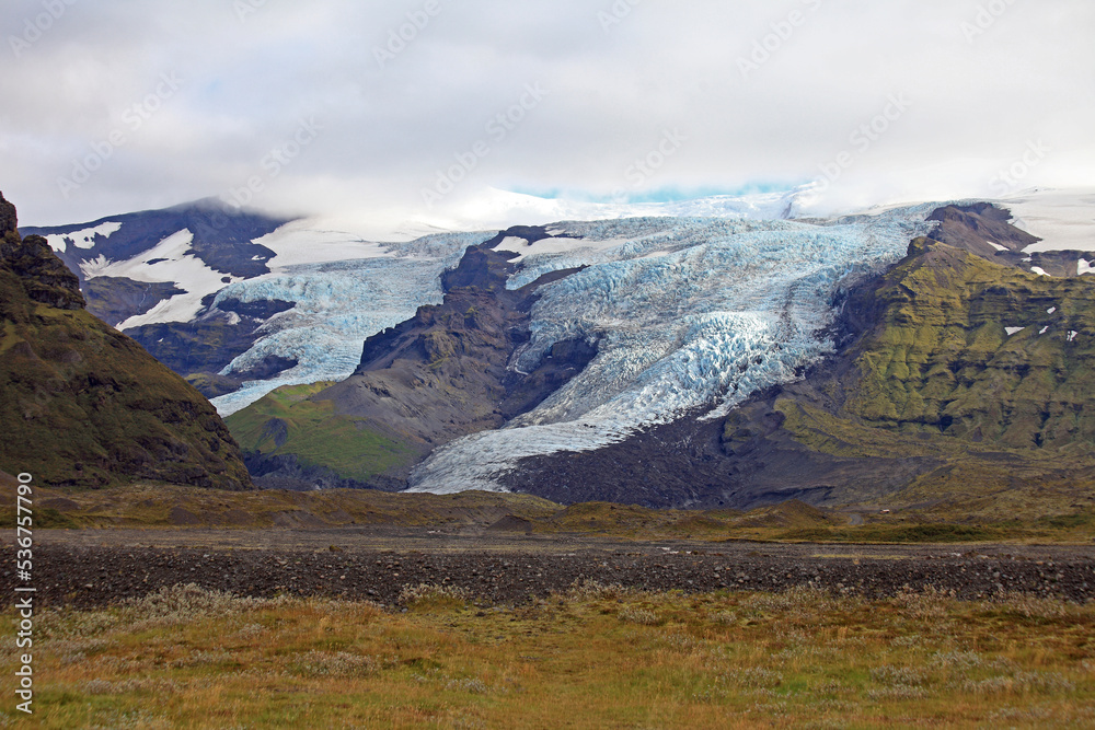 Svínafellsjökull - the glacier in Skaftafell national park, Iceland