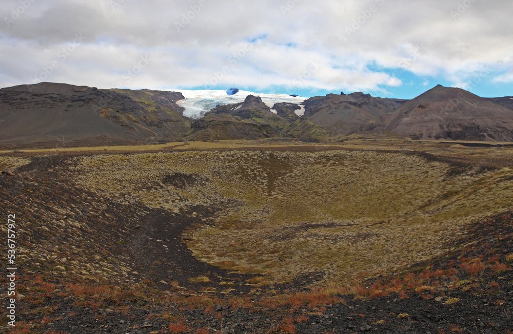 Svínafellsjökull - the glacier in Skaftafell national park, Iceland