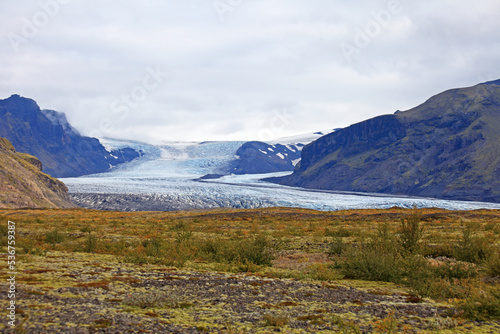 Svínafellsjökull - the glacier in Skaftafell national park, Iceland