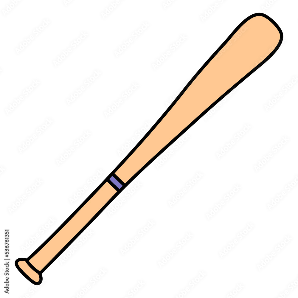 Baseball bat. Sport equipment sketch. Hand drawn icon. Freehand fitness illustration Baseball bat. Sport equipment sketch. Hand drawn icon. Freehand fitness illustration