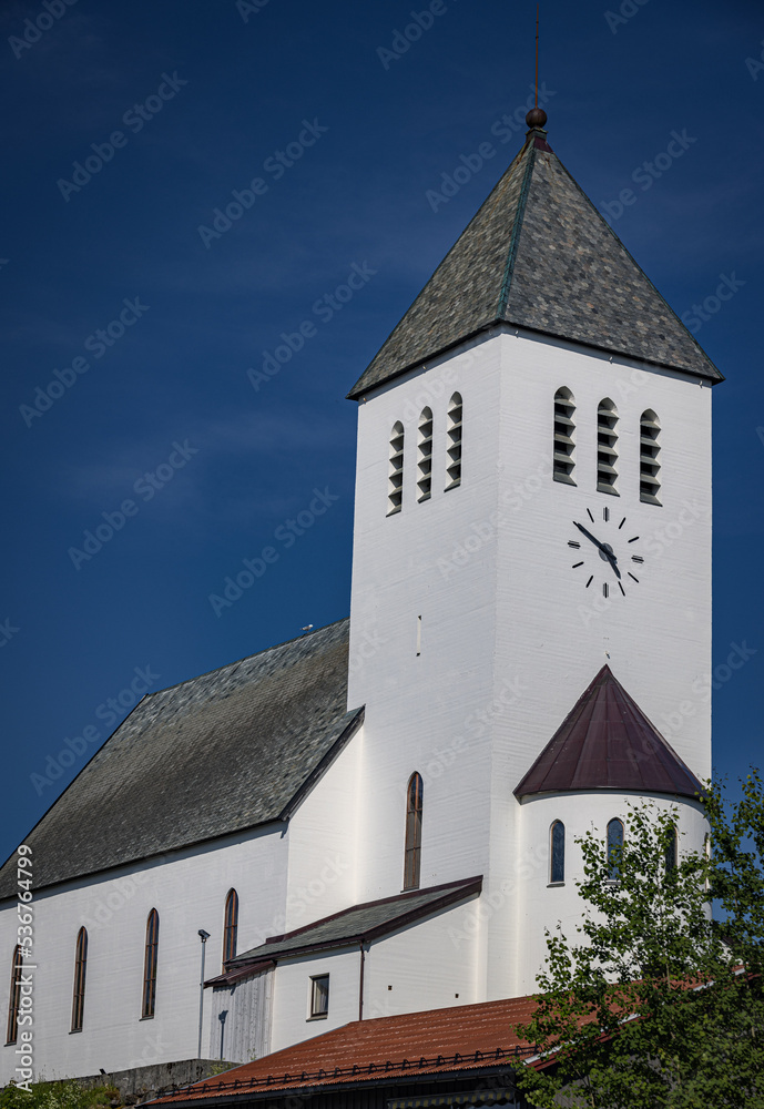 Svolvaer Church, Lofoten Islands, Nordland, Norway Svolvaer Church, Lofoten Islands, Nordland, Norway