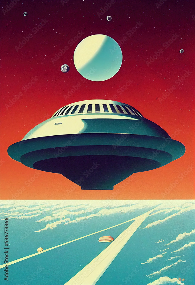refro ufo space art refro ufo space art