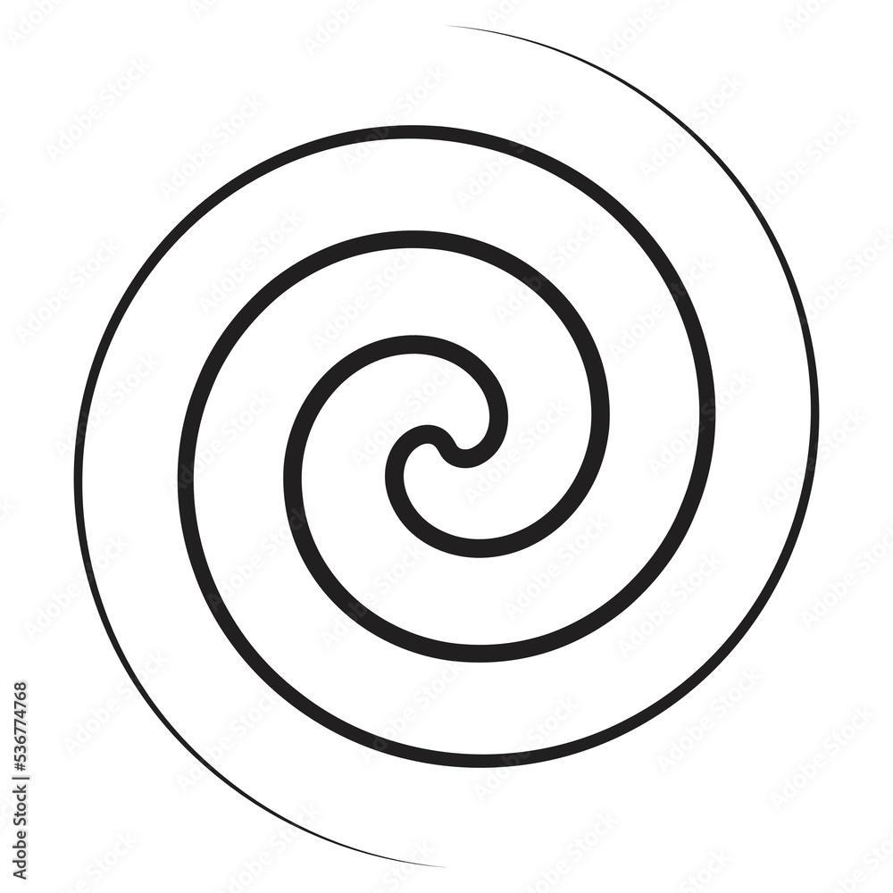 Spiral element abstrac vector illustration Spiral element abstrac vector illustration