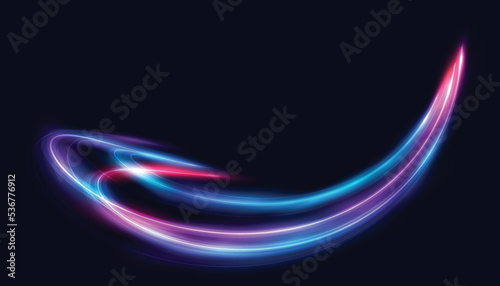 Modern abstract high-speed motion effect. Futuristic dynamic motion technology. Motion pattern for banner or poster design background idea. Vector eps10.