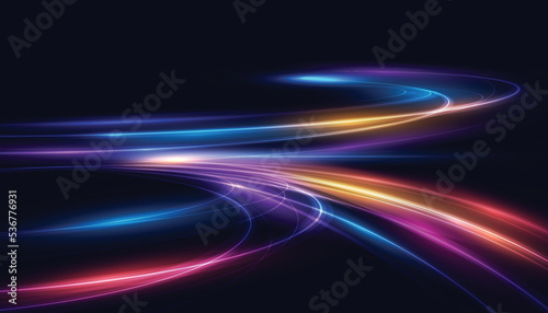 Modern abstract high-speed motion effect. Futuristic dynamic motion technology. Motion pattern for banner or poster design background idea. Vector eps10.