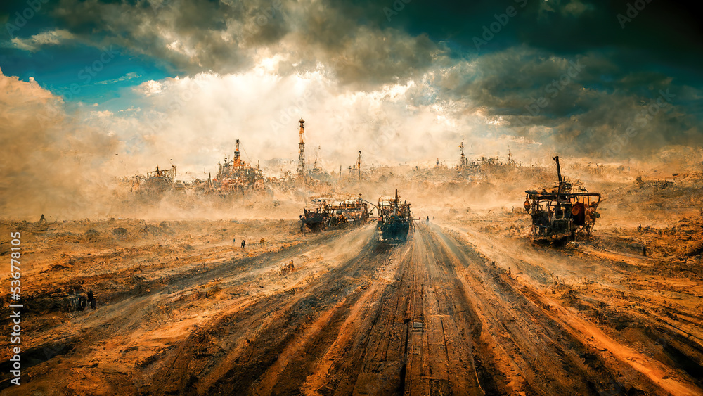 Obraz premium Magic unusual fairytale palaces