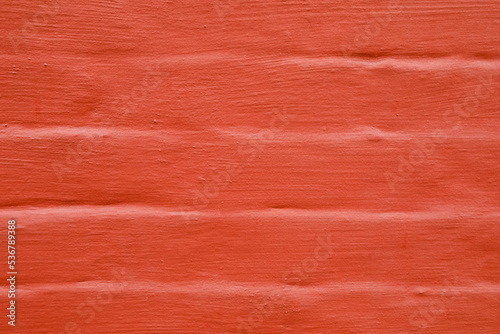 Brick wall with a color coating applied to it