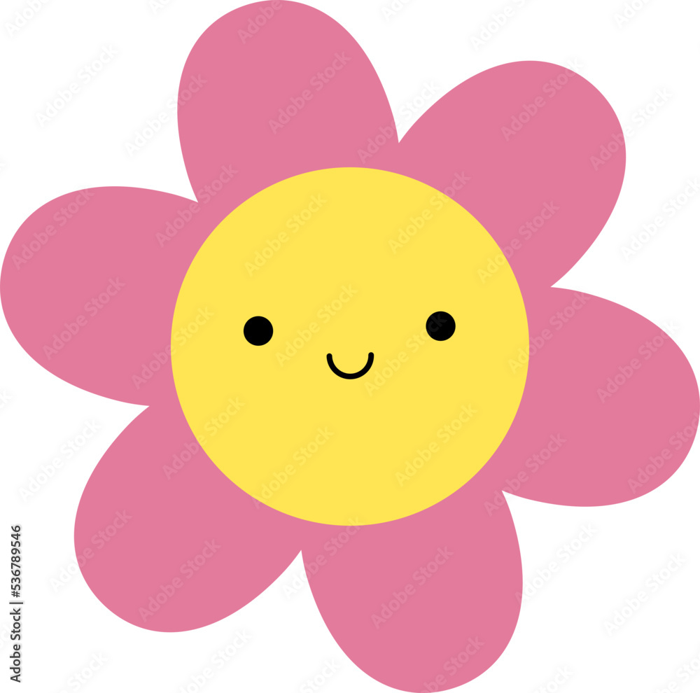 Cute flower vector illustration Cute flower vector illustration
