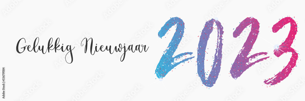 2023 - gelukkig nieuwjaar 2023