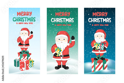 Merry christmas greetings baners