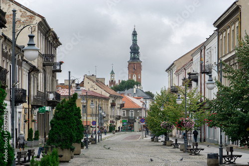 Zeromski street in Radom, Poland