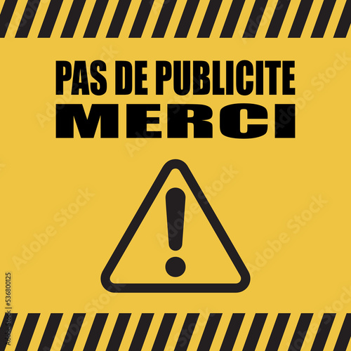Logo pas de publicité merci.