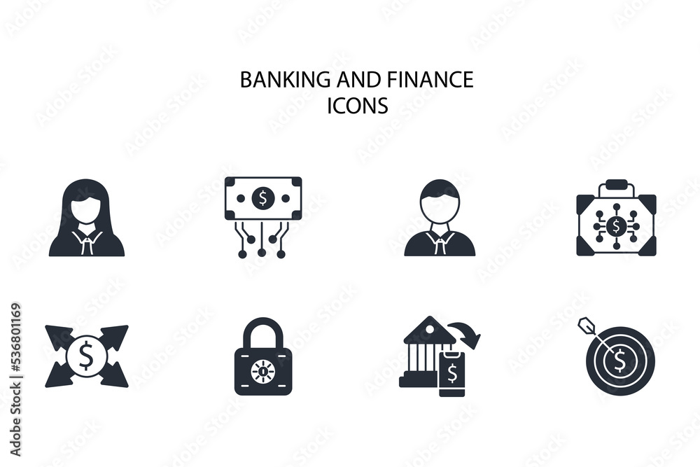 banking and finance thin line icons. Vector illustration isolated on white. Editable stroke banking and finance thin line icons. Vector illustration isolated on white. Editable stroke