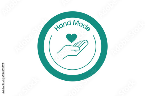 hand made icon vector illustration 