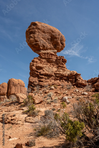 Balanced Rock From The Back Side