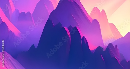 Abstract game background with blue pink color. Suit for e-sport and gaming competitiong. photo