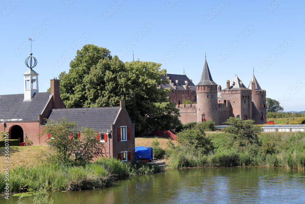 Muiderslot Castle in Muiden, the Netherlands