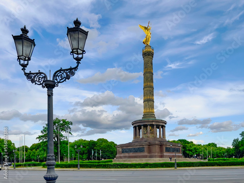 Canvas Print Siegessäule, Berlin, Deutschland, Europa