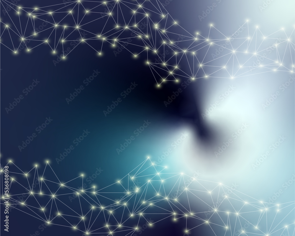 Fototapeta premium abstract vector background with stars