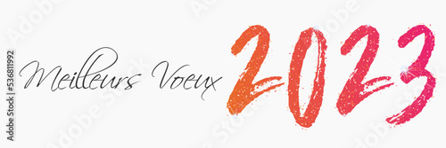 2023 - Meilleurs vœux - Bonne année