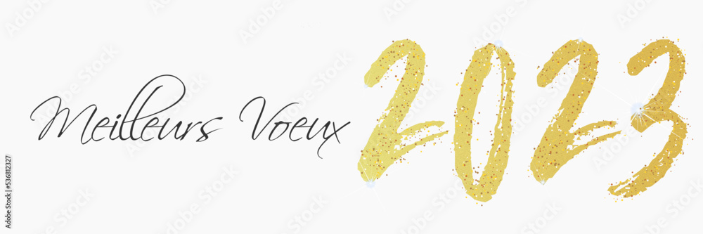2023 - Meilleurs vœux - Bonne année 2023 - Meilleurs vœux - Bonne année
