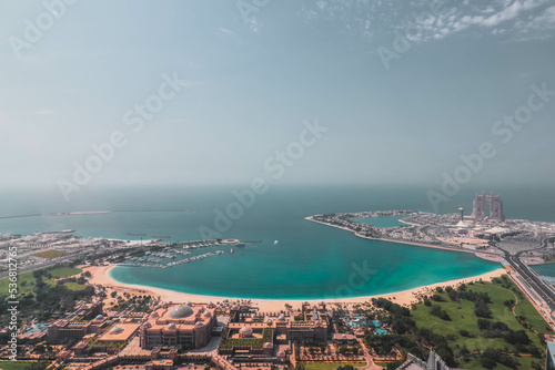 Panoramic view Palm Jumeira of Dubai © Nestor