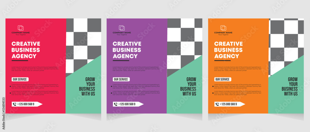 Fototapeta premium Digital business and marketing social media post banner template