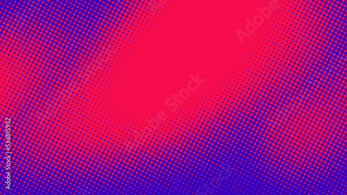 Abstract dots halftone purple pink color pattern gradient texture background.