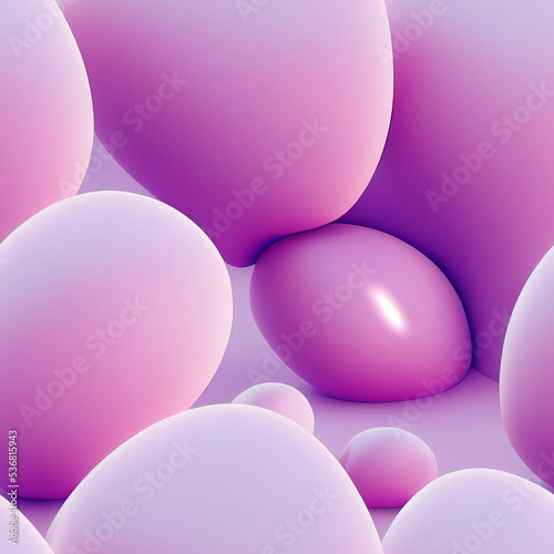 pink organic forms, seamless pattern © Photobank