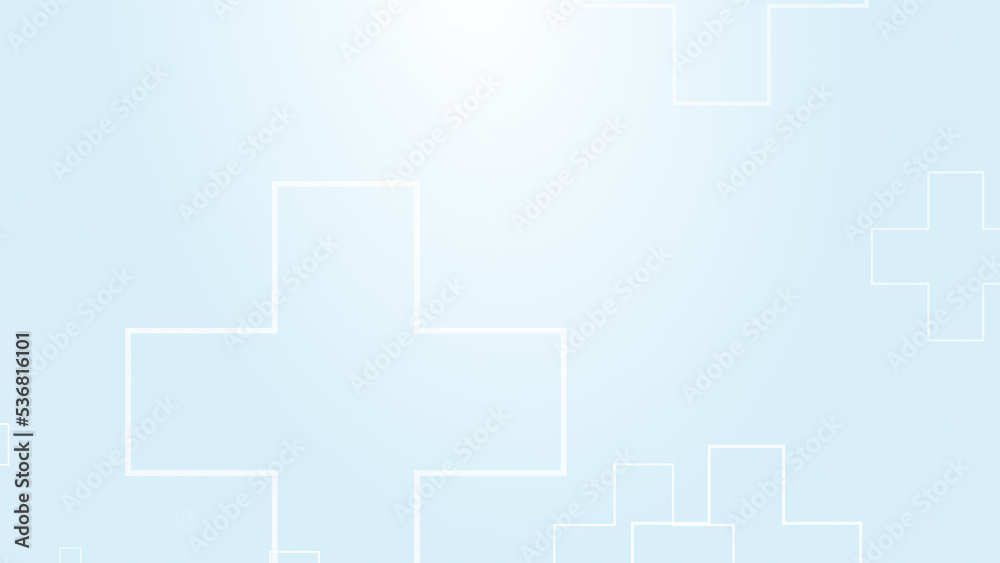 Abstract medical white blue cross pattern background. Abstract medical white blue cross pattern background.