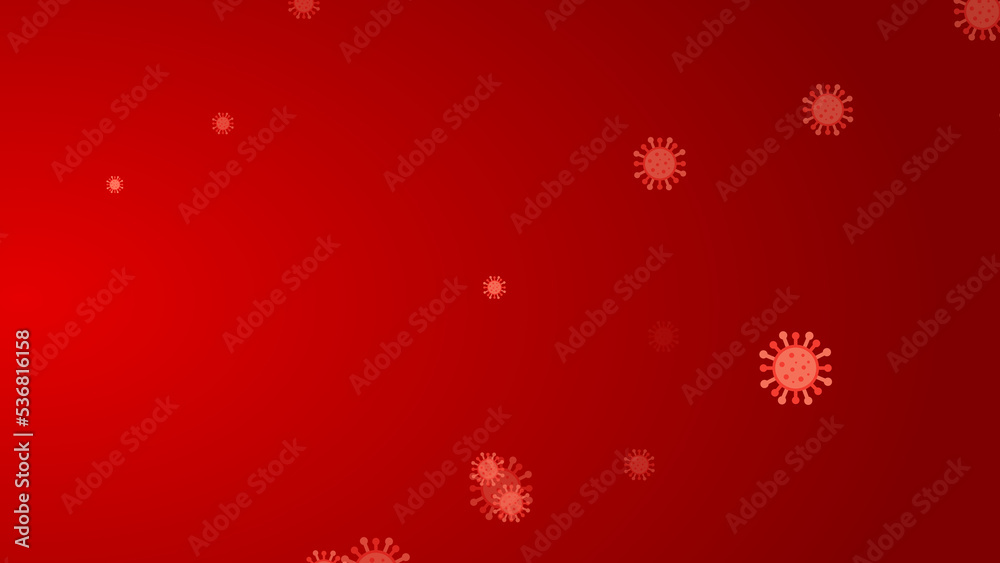 Coronavirus red pattern banner background. Abstract healthcare Illustrations concept COVID-19. Coronavirus red pattern banner background. Abstract healthcare Illustrations concept COVID-19.