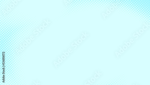 Dots halftone white blue and green color pattern gradient texture background.