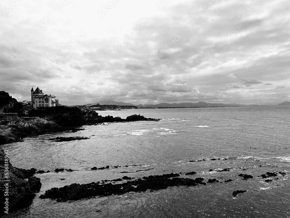 Obraz premium house on the beach