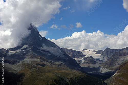 Matterhorn peak in Swiss Alps, Zermatt, Switzerland © bayazed