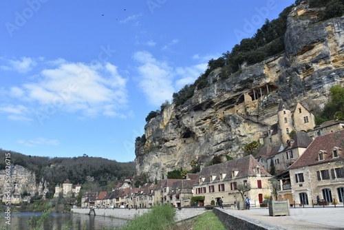 La Roque-Gageac, dans le Périgord Noir