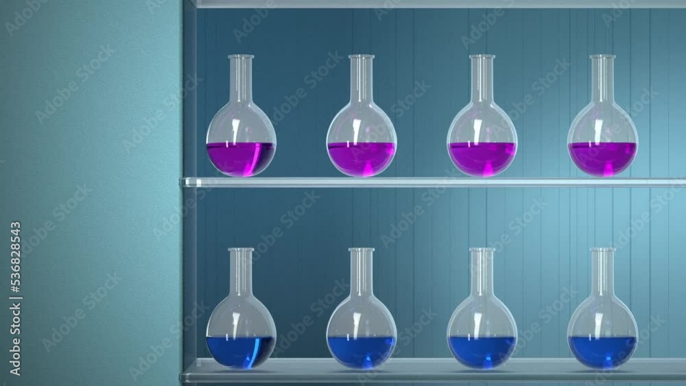 extraction experiment of beauty and skin care serum by 3d rendered extraction experiment of beauty and skin care serum by 3d rendered