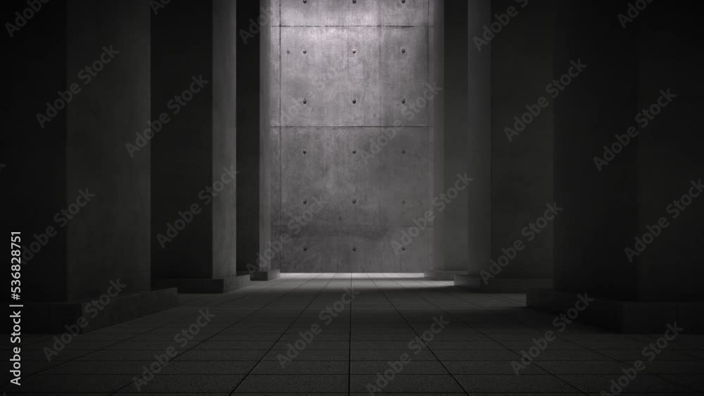 concrete wall and empty floor concrete wall and empty floor