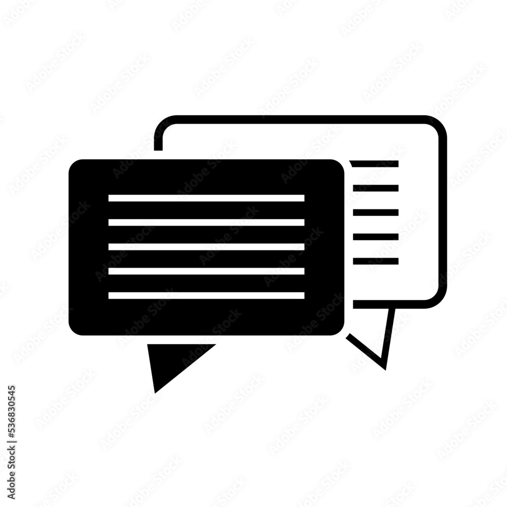 vector speech icon vector speech icon