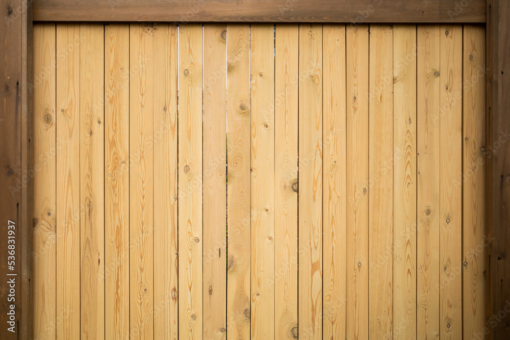 Obraz premium background of fresh planed wooden boards