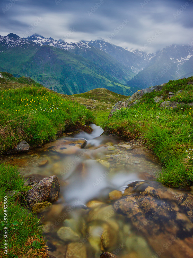 Swiss Alps in autumn