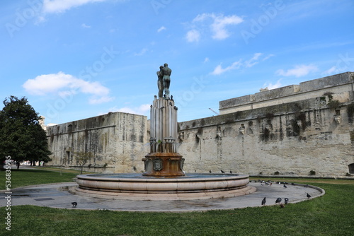 Fountain of Harmony, the Monument to the Lovers of Lecce, Italy