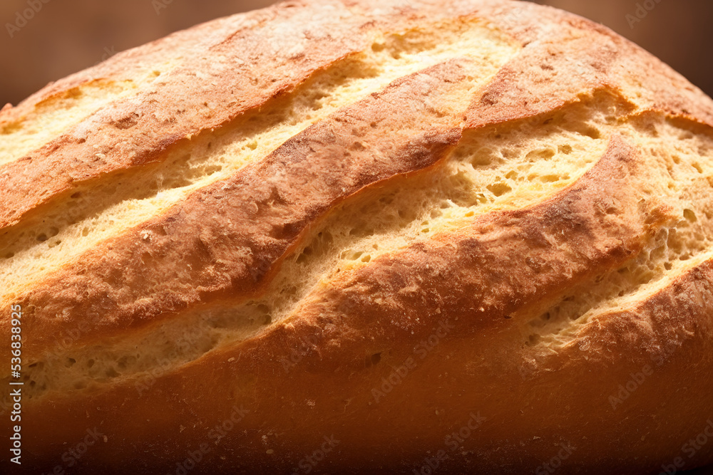 a loaf of bread, high calorie staple food, well baked and crusty a loaf of bread, high calorie staple food, well baked and crusty