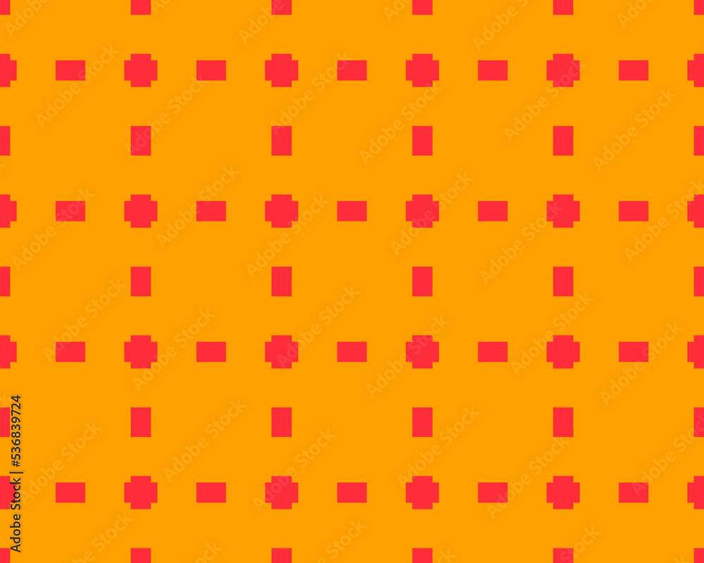 Oriental ethnic geometric seamless Tile pattern made with various traditional elements style design