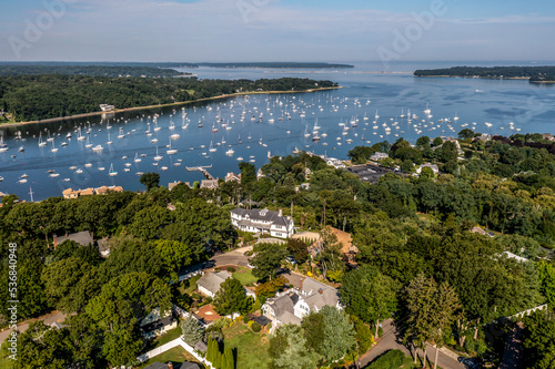Northport Long Island Aerial View photo