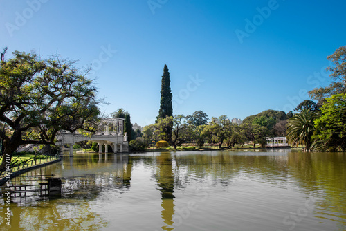 El Rosedal Rose Park at Bosques de Palermo (Palermo Woods) - Buenos Aires, Argentina photo