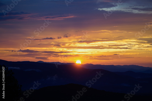 sunset in the mountains © Emily